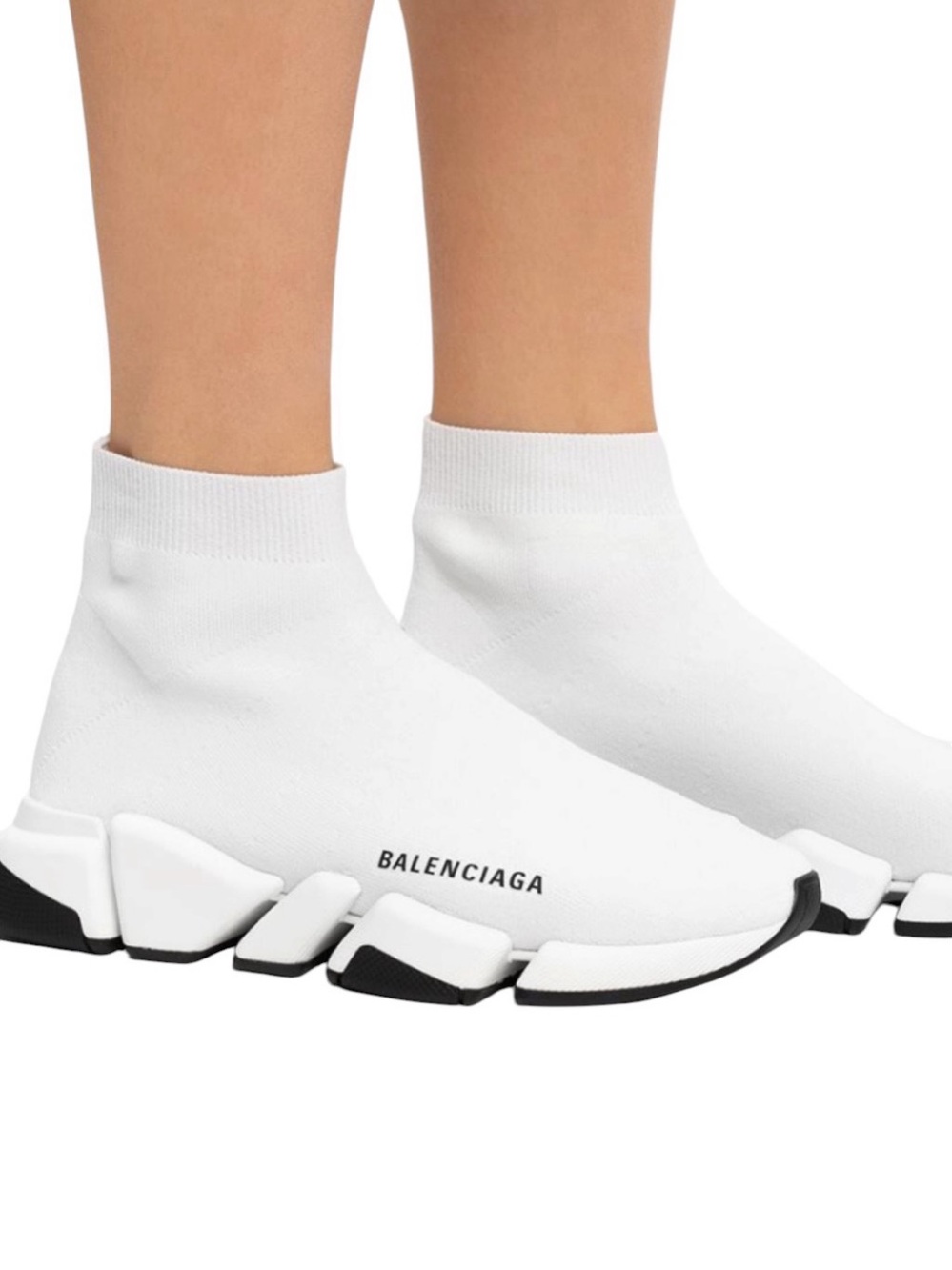 Balenciaga white 2.O Sock sneakers
